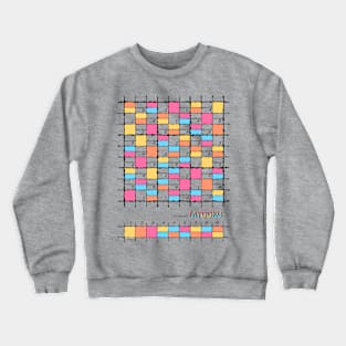 Mydoku_010_H001_002_F: Sudoku, Sudoku coloring, logic, logic puzzle, holiday puzzle, fun, away from screen Crewneck Sweatshirt